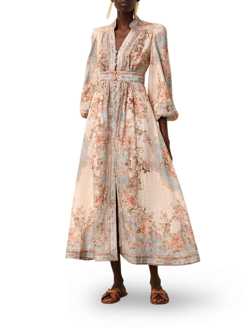 zimmermann plunge midi dress Zimmermann August Plunge Midi Dress – TheFabNest