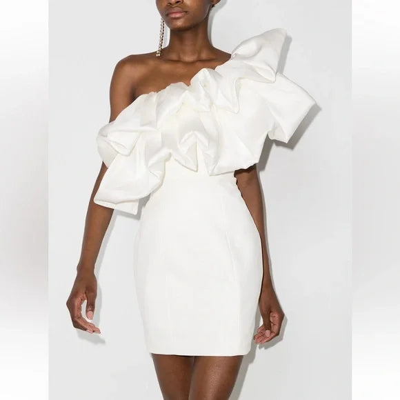 Solace London Cream Finley Mini Dress – TheFabNest