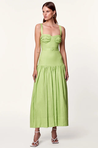 Nicholas Women's Sleeveless Drenica Dress - Limelight TheFabNest Nicholas Women's Sleeveless Drenica Dress - Limelight TheFabNest