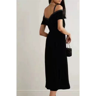 saloni velvet dress London silver thread HONEY AND SILK: Brand to